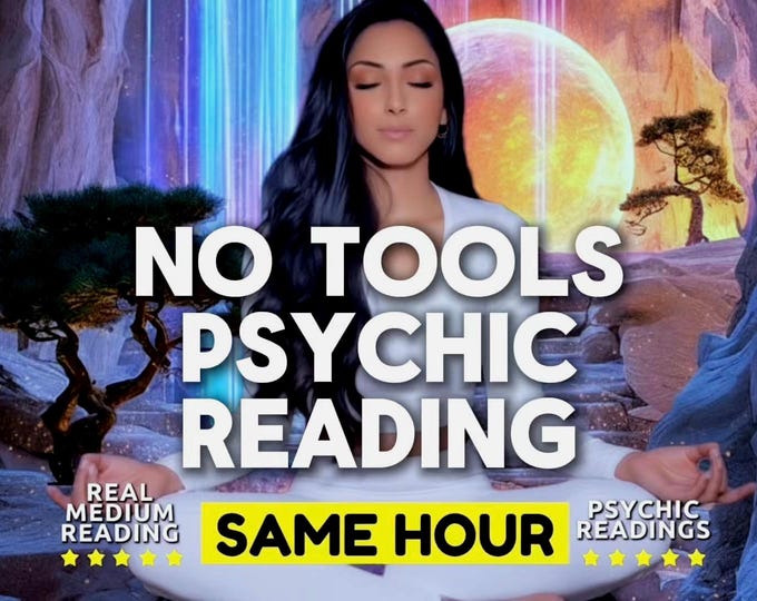Same Hour Psychic Reading – No Tools, Real Medium Channeling, Delivered Fast