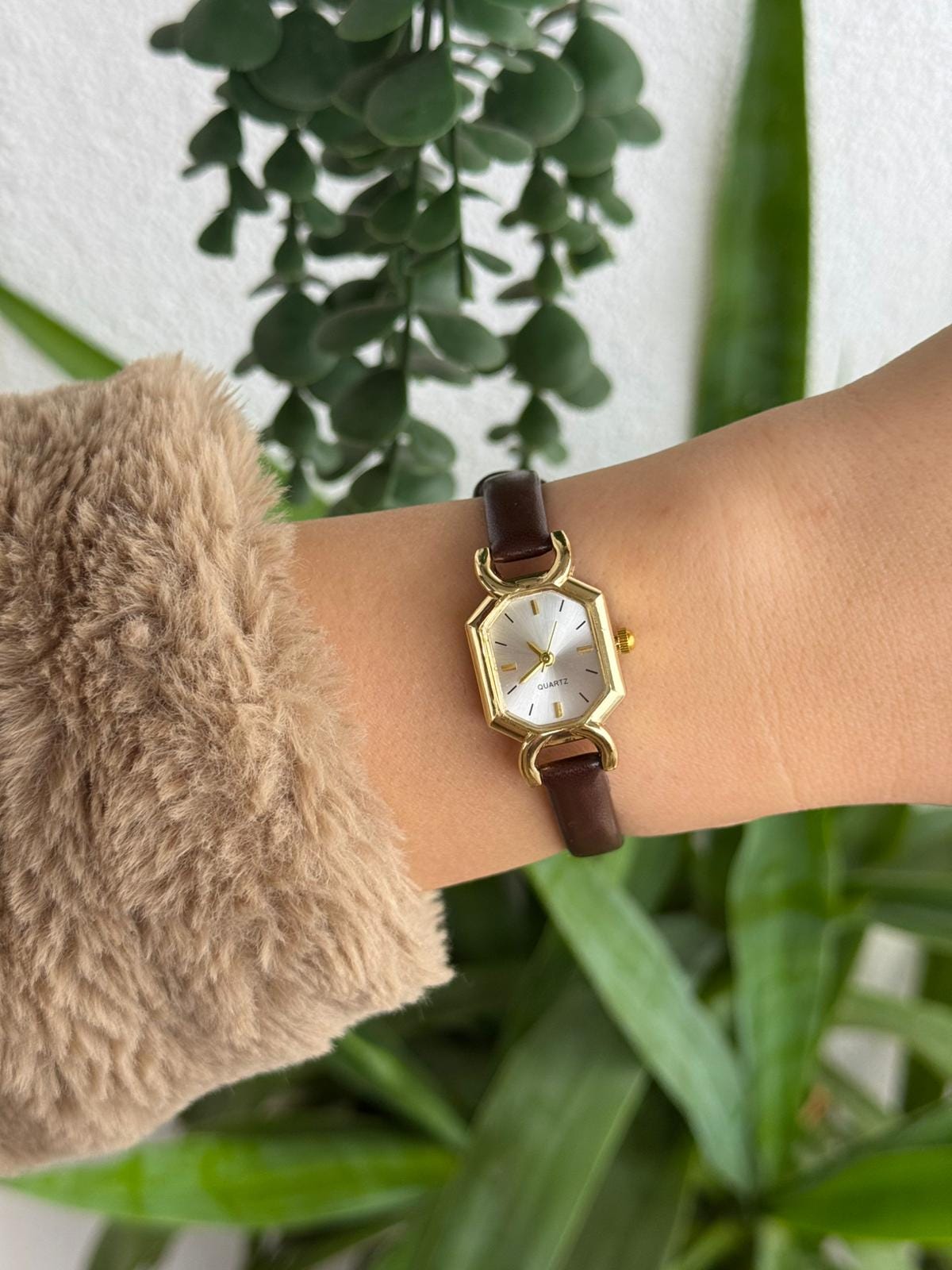 Small Dainty Burgundy Watch - Etsy