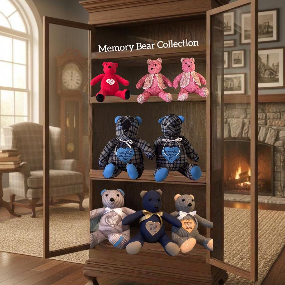 Memory Plush Keepsake: Embroidered Memorial