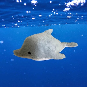 Delphina the Dolphin – Baby Safe Stuffed Animal -- Soft Plush Toy for Tiny Hands -- Cuddle Worthy & Travel Friendly