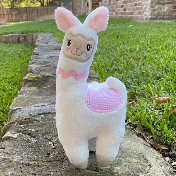 Llama Plush Toy Etsy