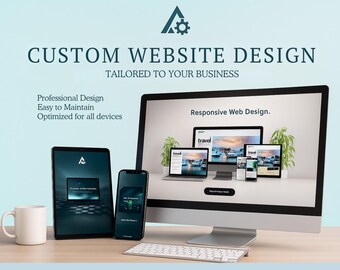 Custom Website Design | UI/UX Focused | Professional, Clean & Responsive | Guaranteed Satisfaction