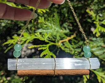 Entryway Energy Charms | Cinnamon and Selenite|