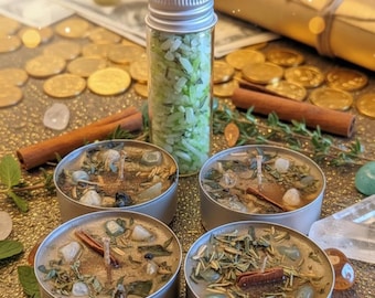 Prosperity Mini Kit | Tea Light & Money Rice | Money Bowl Set