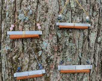 Entryway Energy Charms | Cinnamon and Selenite|