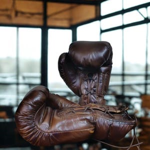 16oz vintage style boxing gloves - Etsy 日本