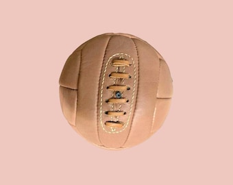 1938 World Cup Leather Soccer Ball: Collectible Football Memorabilia, Soccer Ball, Leather FootBall, Decoration Ball, birthday Gift.-6++