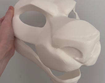 Tiger Fursuit Head - 3D Printed