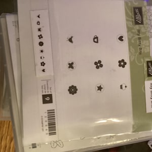 StampinUp! Itty Bitty Bits 9 pc set