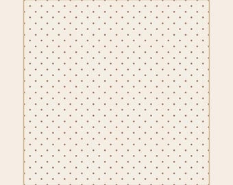 Soft Brown Polka Dot Seamless Pattern, Cottagecore Digital Paper, Neutral Dots Surface Design