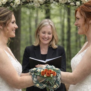 Waldblumen Handfasting Hochzeit Cord