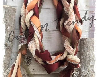 Fairy Woodland Handfasting Cord / wedding ceremony unity cord