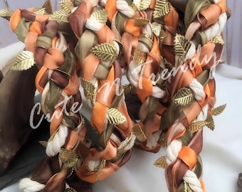 Fairy Woodland Handfasting Cord / wedding ceremony unity cord