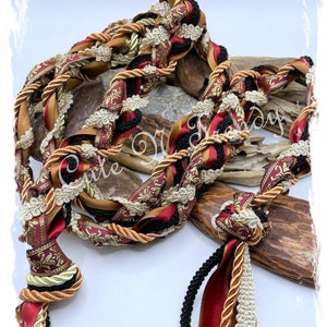High-End Viking Handfasting Celtic Medieval wedding ceremony unity cord
