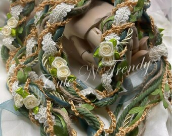 Handfasting cord / Woodland / wedding ceremony
