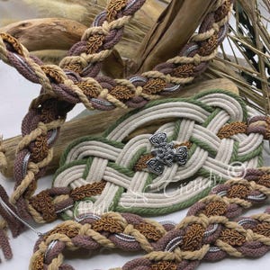 Handfasting High-End Celtic Viking wedding ceremony unity cord
