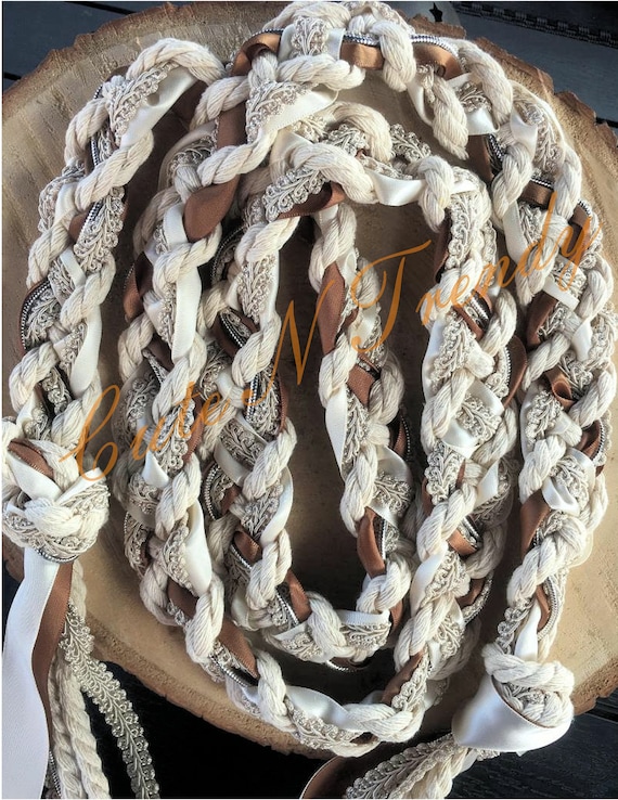  Wedding Lasso Handfasting Cord for Wedding in Natural