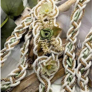 Handfasting Cord High-End Celtic ribbon wedding ceremony unity cord