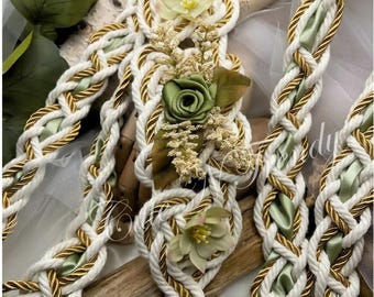 Handfasting Cord High-End Celtic ribbon wedding ceremony unity cord