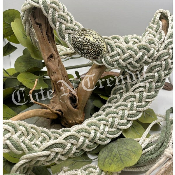 High-End Viking Handfasting Celtic Medieval wedding ceremony unity cord