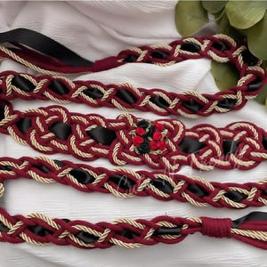 Handfasting Celtic knot cord High-end wedding ceremony unity cord