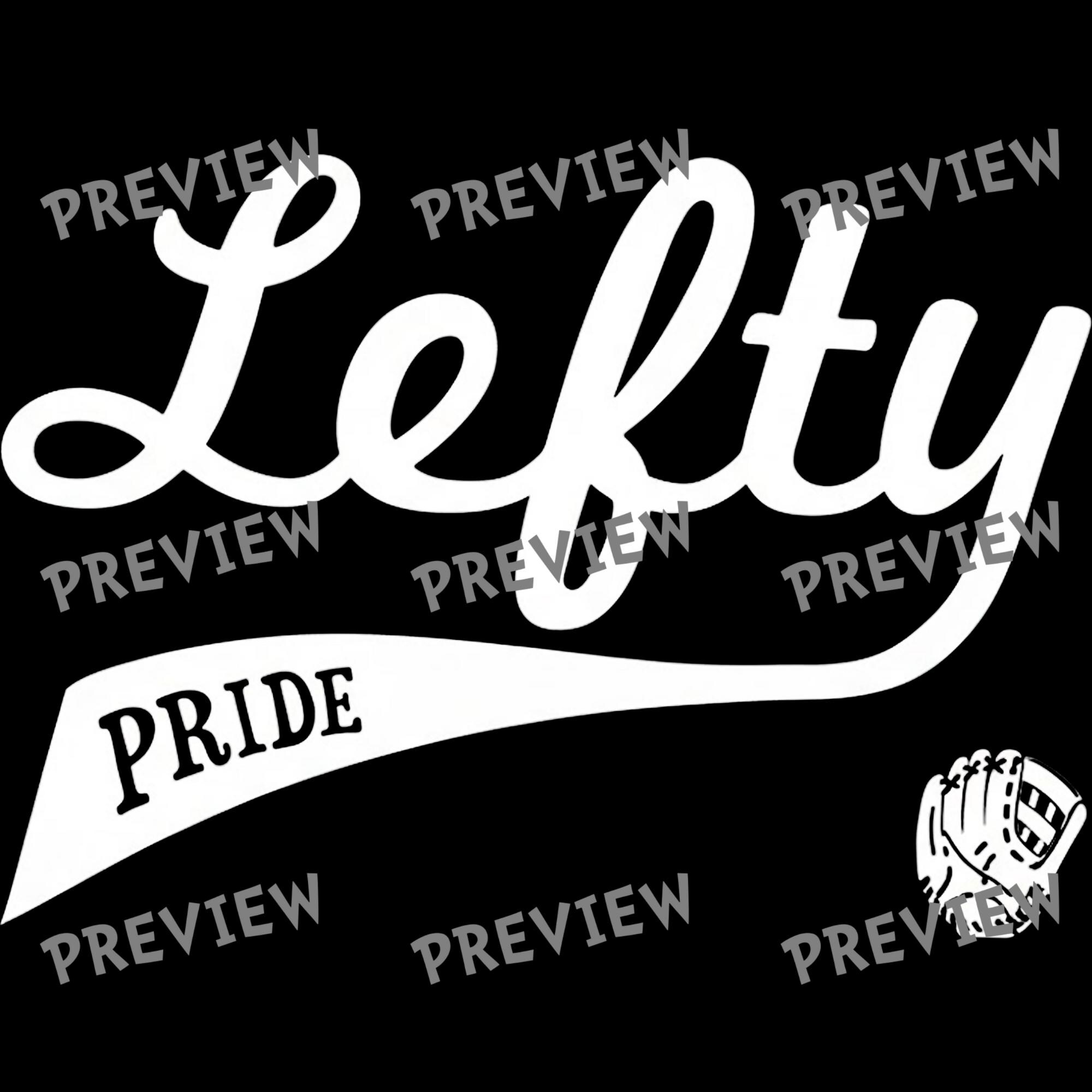 Lefty Svg Lefty Pride SVG | Left Handed Baseball Design | Lefty Baseball Shirt ...