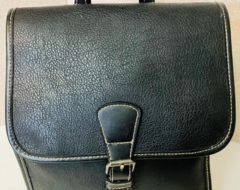 Vintage Gap Faux Leather Backpack - Etsy