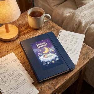 Dream Journal - Hardcover bound notebook