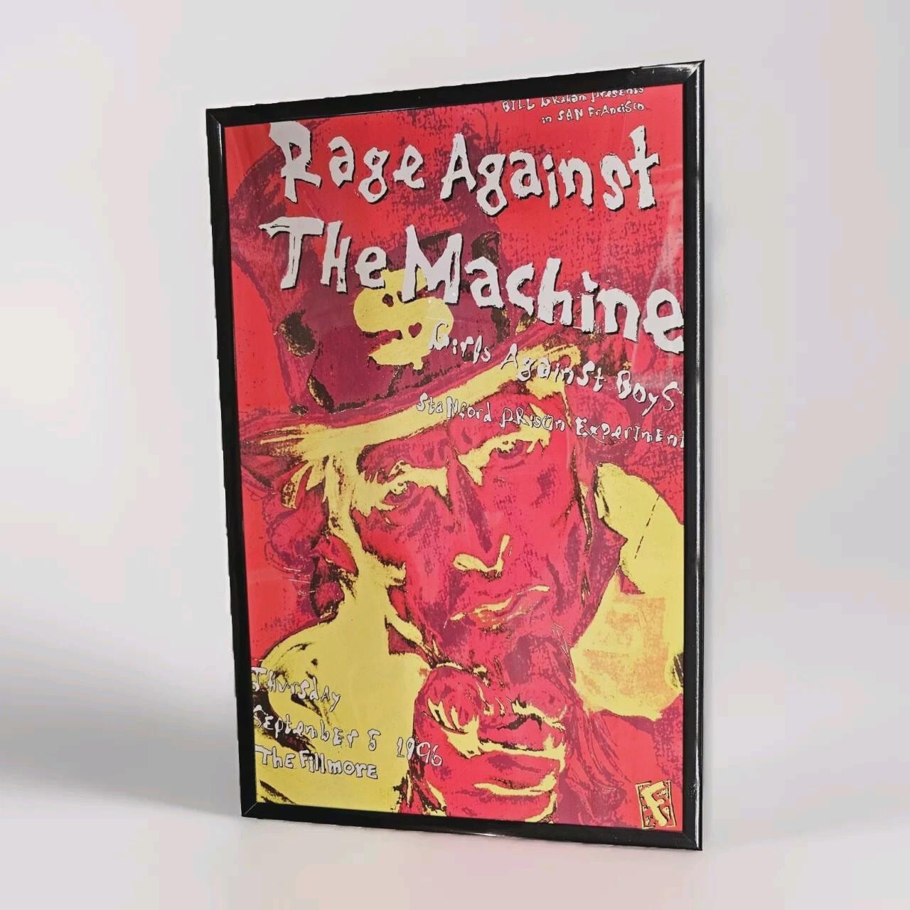 Rage against the machine poster - Etsy 日本