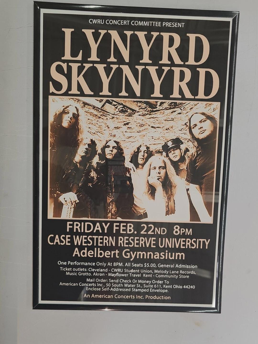 Lynyrd Skynyrd Concert Poster - Etsy