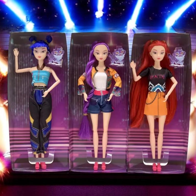 Generisch 𝙆𝙥𝙤𝙥 Demon Kostüm Kinder, Rumi Mira Zoey K Pop Cosplay Rollenspiel Uniform Komplettes