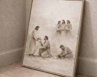 Parable of the Talents Wall Art Printable Christian Art Bible Artwork Neutral Religious Decor LDS Gift