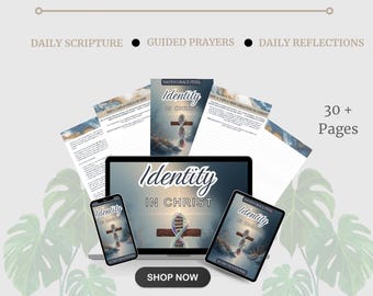 30 dagen devotie over identiteit in Christus | (pdf-download) | Afdrukbare devotional