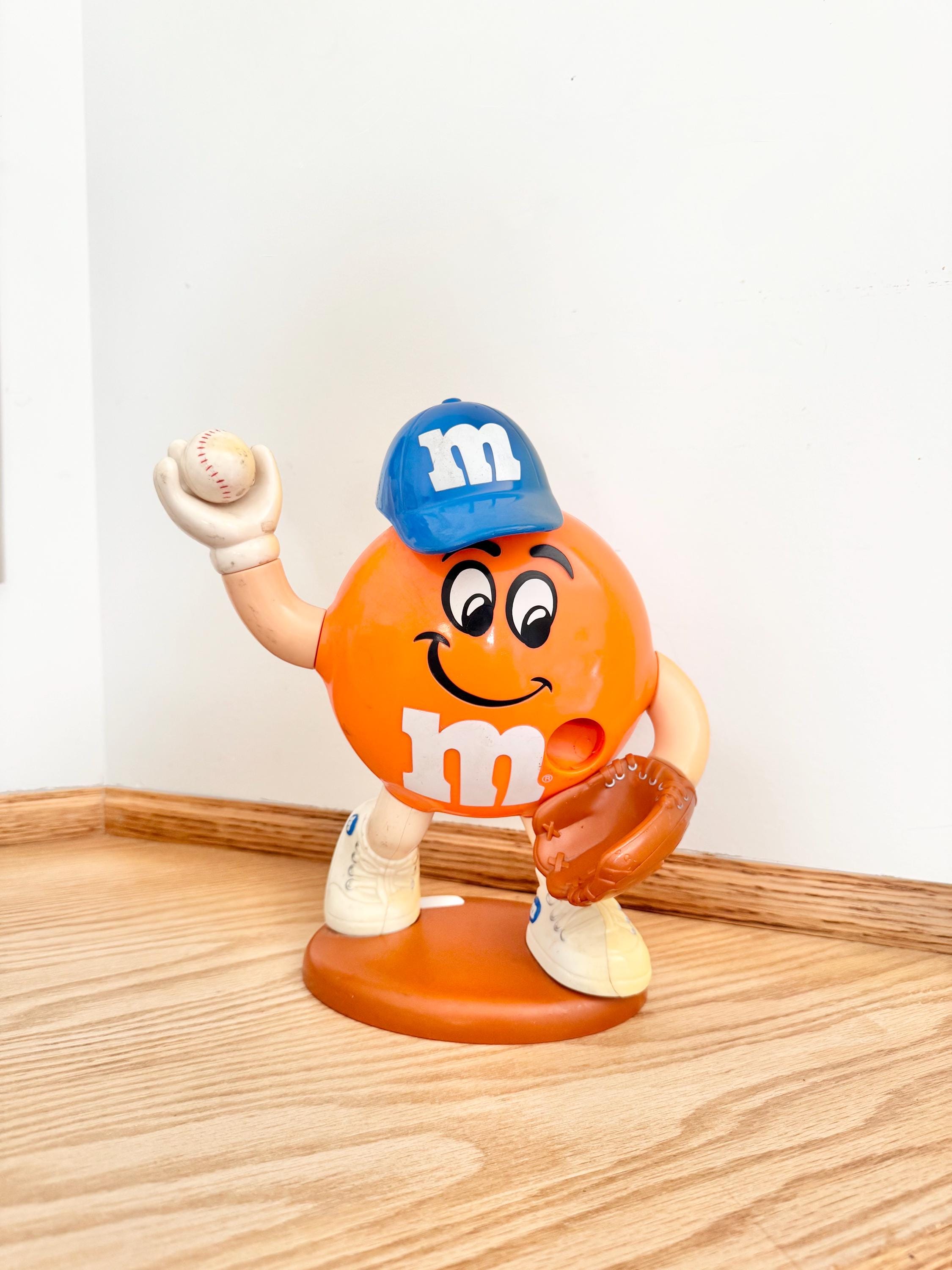 M&m Orange Candy Dispenser - Etsy