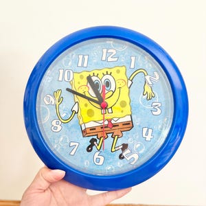 Spongebob Wall Clock - Etsy