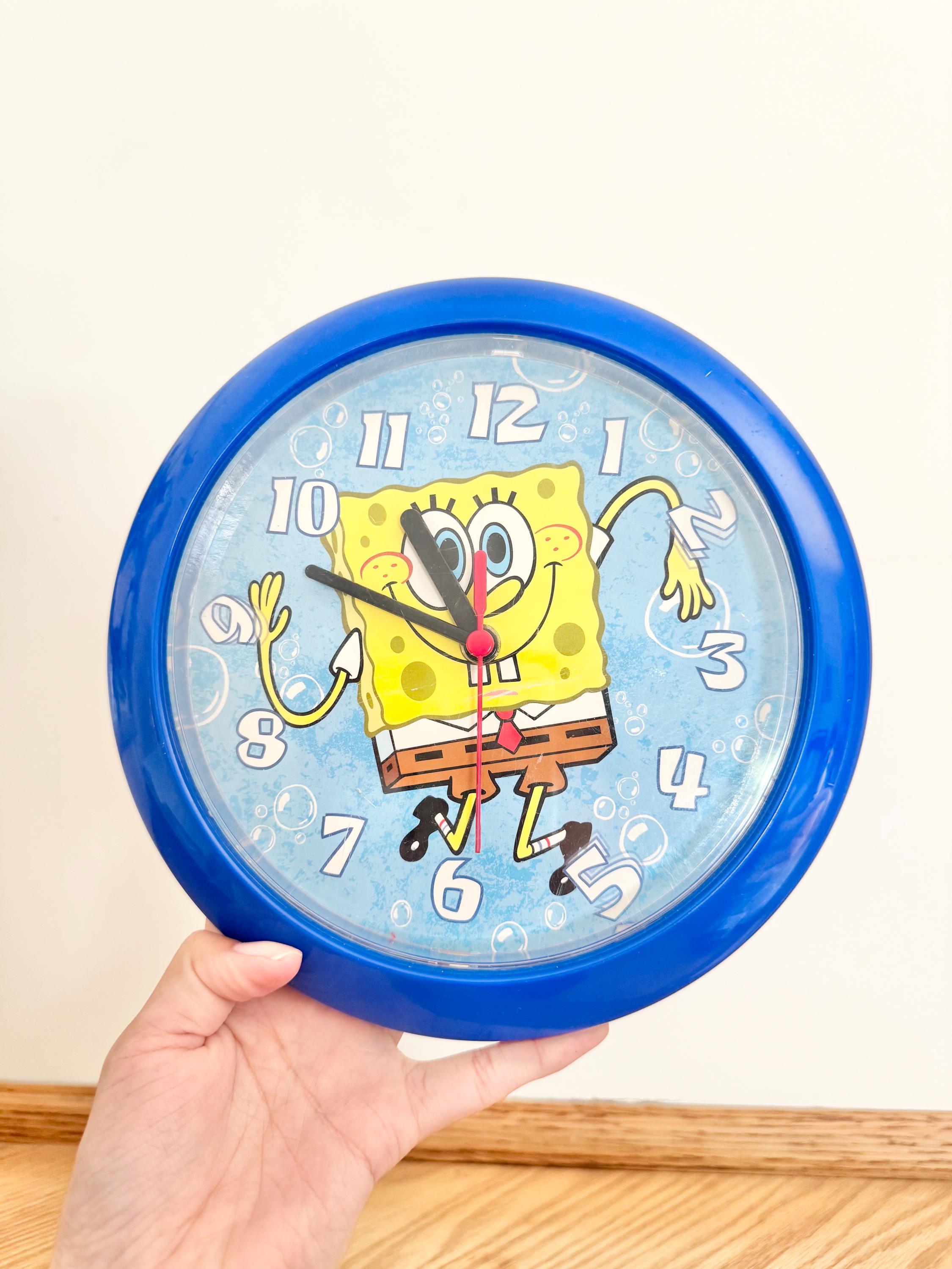 Spongebob wall clock - Etsy 日本