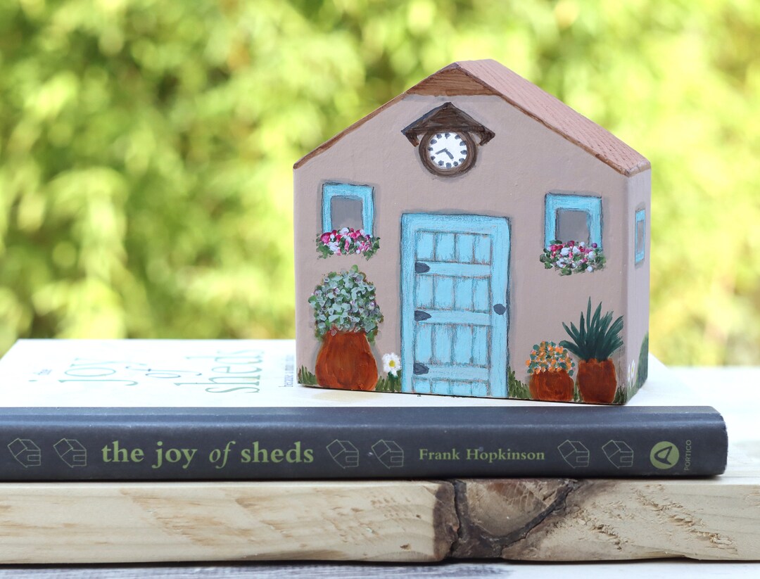 Garden Shed Gift Small Wooden House Wooden Shed Rustic Home Etsy