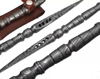 Custom Handmade Double Edge boot knife, Gift knives with Sheath