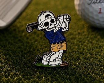 Golf Ball Marker - Skull