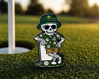 Golf Ball Marker - Skull