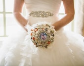 Aisle be With You Button Brooch & Jewellery Memory Keepsake Wedding Bouquet