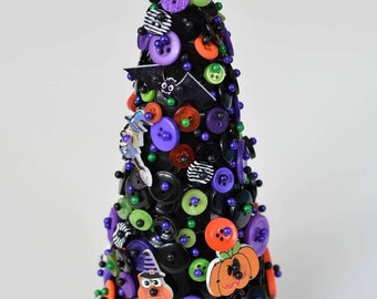 Halloween Tree Button Craft Kit