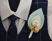 Roarsome Cute Dinosaur Page Boy Wedding Buttonhole Cute Keepsake Gift Boutonniere Best Little Man Rustic Wedding Personalised