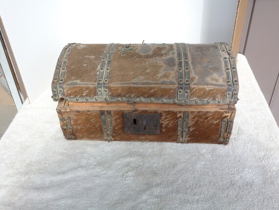 Period Early Americana Document Trunk Rutland Vt July 29 Etsy