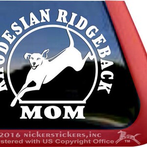 Rhodesian Ridgeback Mom | DC1050MOM | High Quality Adhesive Vinyl ...