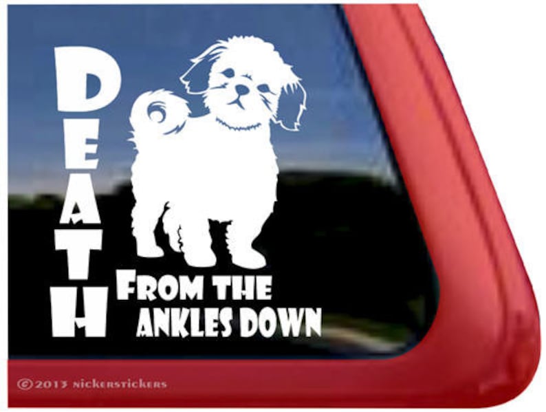 Death From The... Shih Tzu DC651SP4 High Quality Adhesive - Etsy