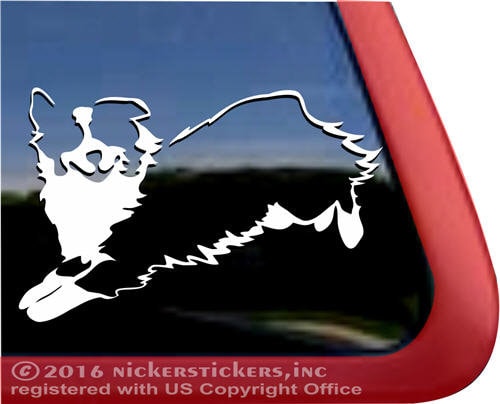 Jumping Aussie Decal | DC685PL | High Quality Adhesive Vinyl Australian ...