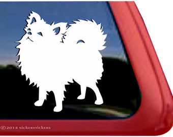 Schattige Chihuahua | DC333PL | NickerStickers® Hoogwaardige zelfklevende vinyl raamsticker met Chihuahua-hondje