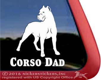 Adesivo per finestre in vinile di alta qualità Corso Dad / DC1043DAD / NickerStickers®