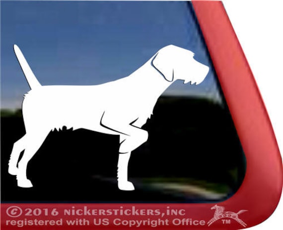 German Wirehair Pointer Decal DC877PL High Quality - Etsy